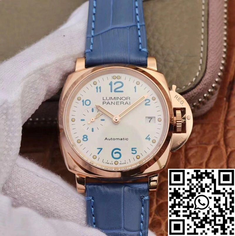VS Factory Panerai Luminor Due 38MM PAM00756 Rose Gold Bold 2219
