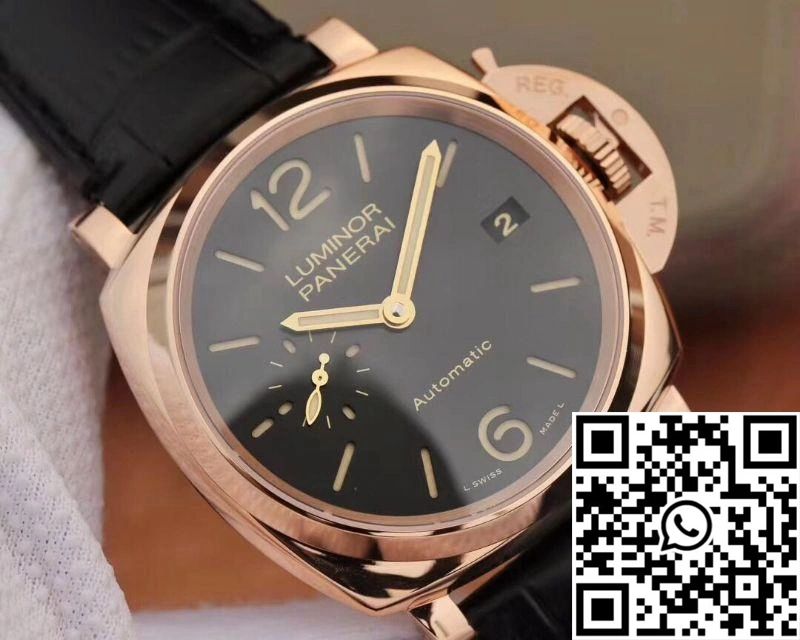 Lightweight VS Factory Panerai Luminor Due 38MM PAM01029 Rose Gold 2224