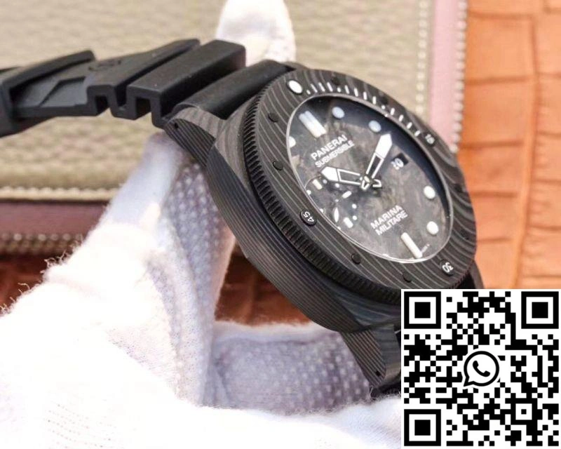 VS Factory Panerai Submersible Marina Militare Carbotech 47MM PAM Unisex 2280