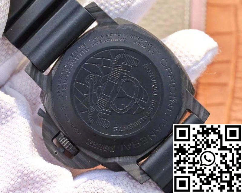 VS Factory Panerai Submersible Marina Militare Carbotech 47MM PAM Unisex 2280