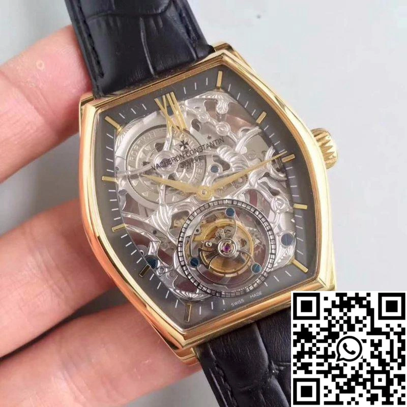 Vacheron Constantin Malte Tourbillon Rose Gold Skeleton Dial Durable 2564