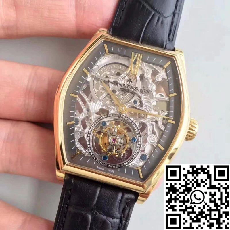 Vacheron Constantin Malte Tourbillon Rose Gold Skeleton Dial Durable 2564