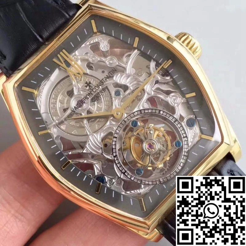 Vacheron Constantin Malte Tourbillon Rose Gold Skeleton Dial Durable 2564