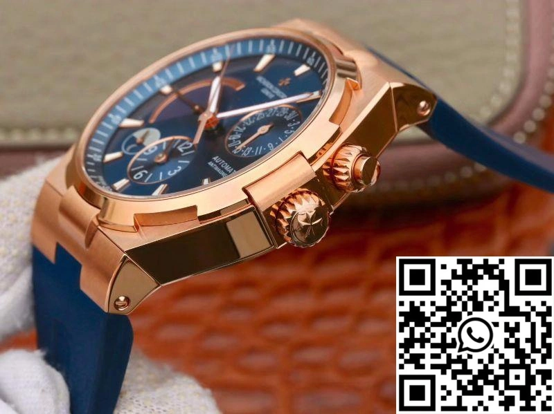 Vacheron Constantin Overseas 44mm TWA Factory 18K Rose Gold Blue Dial Tailored 2569