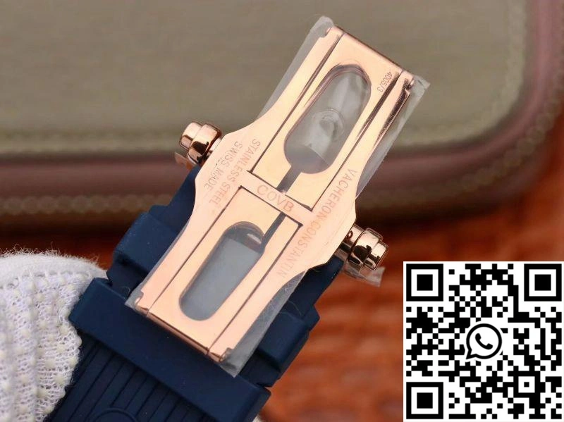 Vacheron Constantin Overseas 44mm TWA Factory 18K Rose Gold Blue Dial Tailored 2569