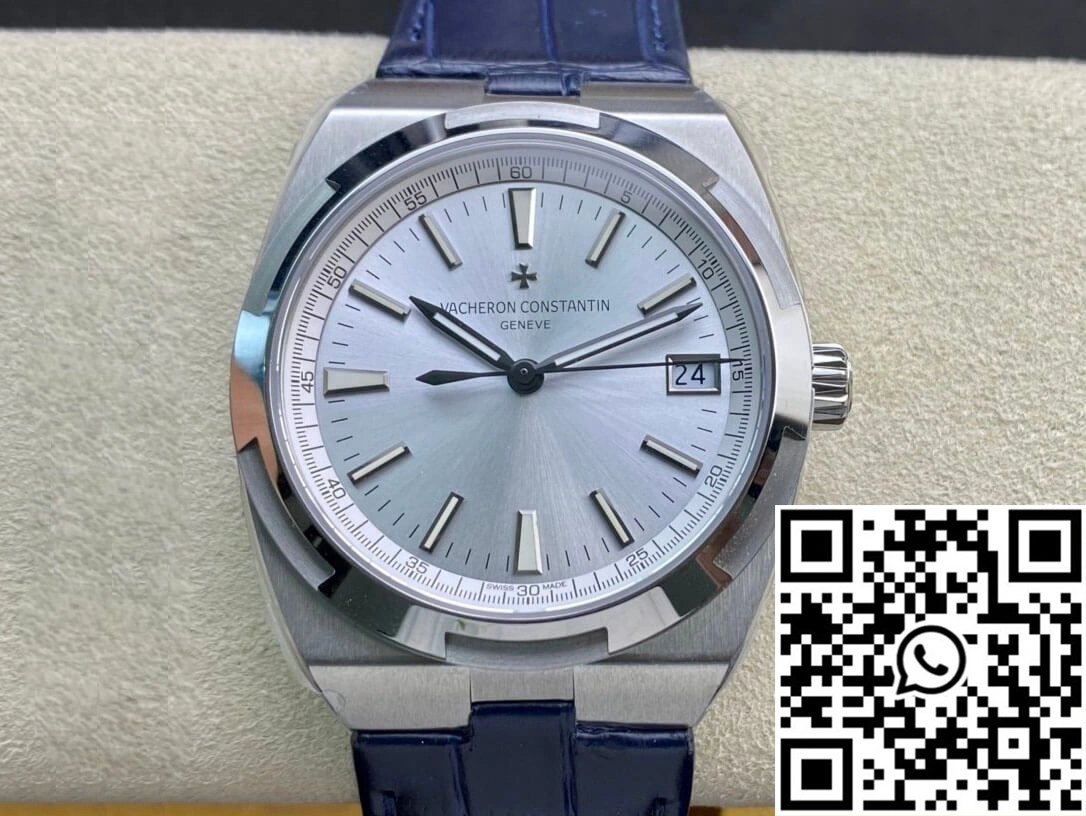 Fashionable Vacheron Constantin Overseas 4500V 8F Factory Blue Leather Strap 2583