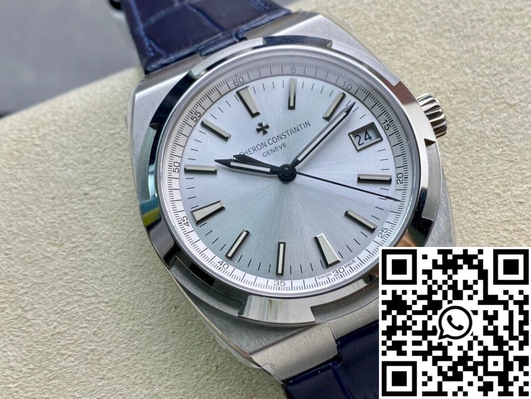 Fashionable Vacheron Constantin Overseas 4500V 8F Factory Blue Leather Strap 2583