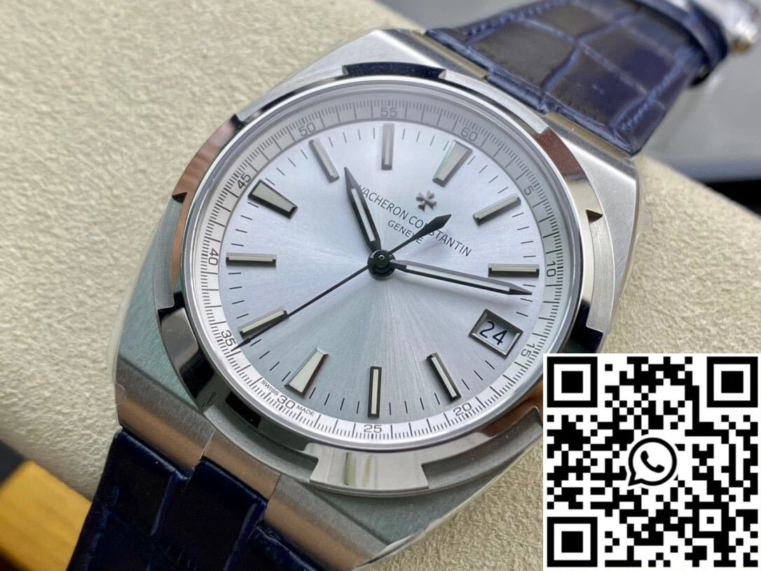 Fashionable Vacheron Constantin Overseas 4500V 8F Factory Blue Leather Strap 2583