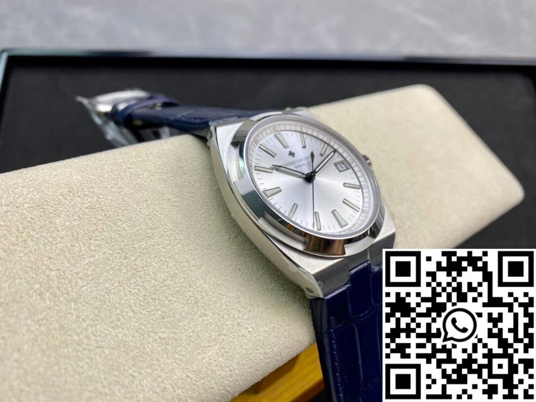 Fashionable Vacheron Constantin Overseas 4500V 8F Factory Blue Leather Strap 2583