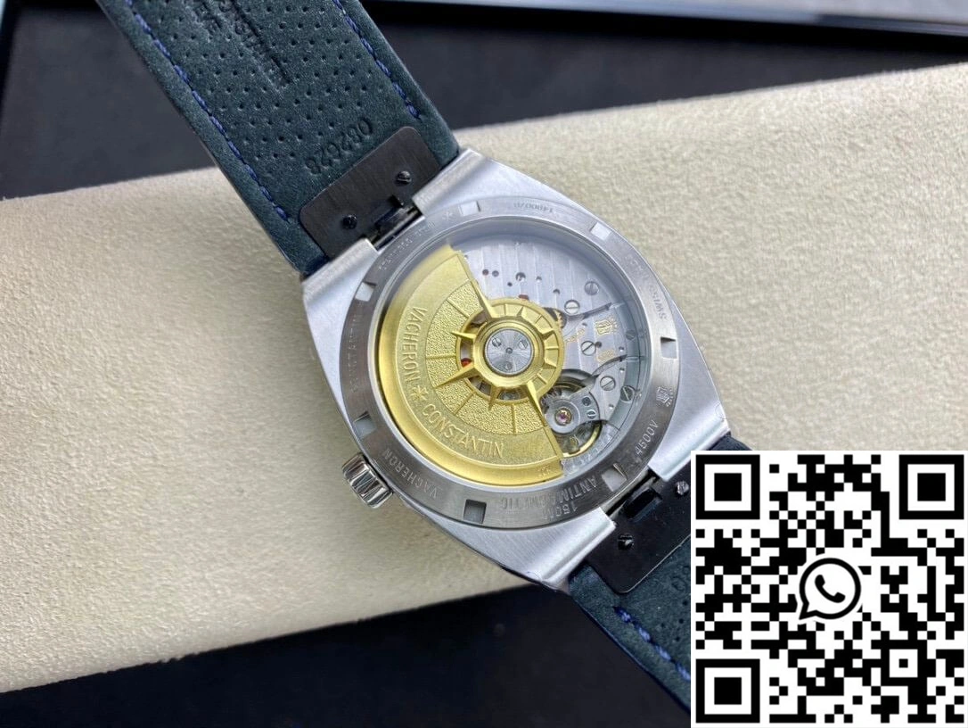 Fashionable Vacheron Constantin Overseas 4500V 8F Factory Blue Leather Strap 2583
