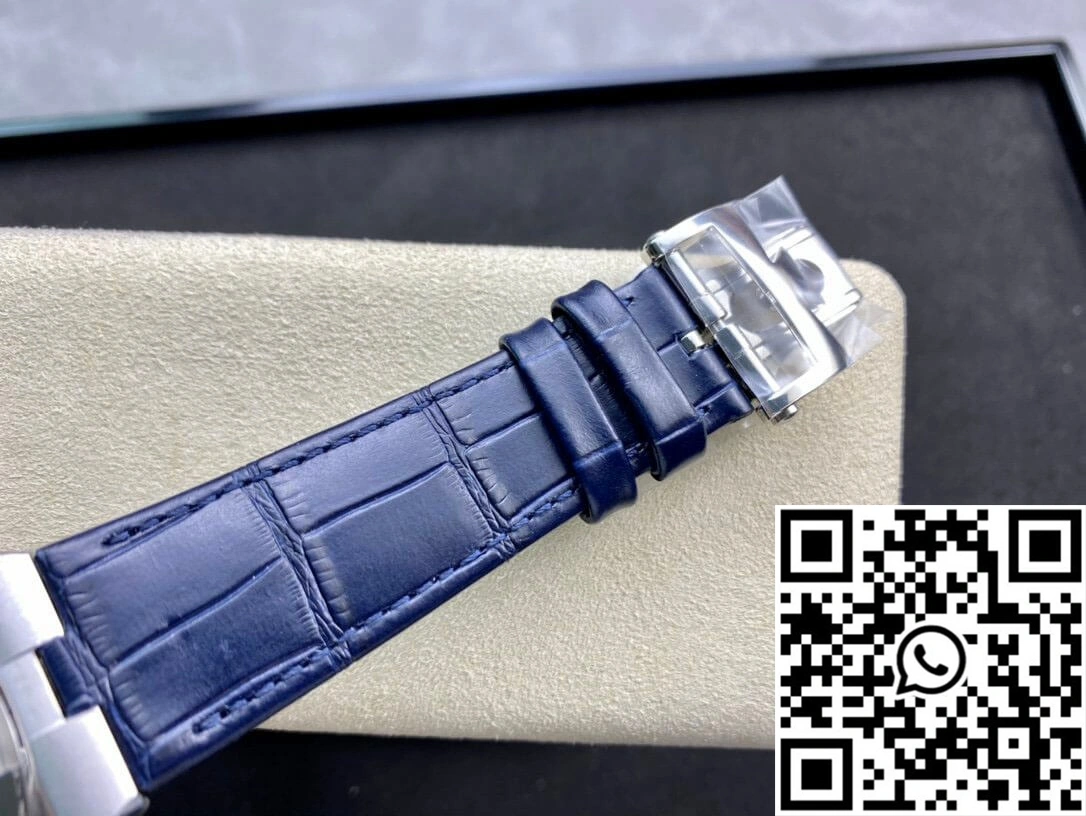 Fashionable Vacheron Constantin Overseas 4500V 8F Factory Blue Leather Strap 2583