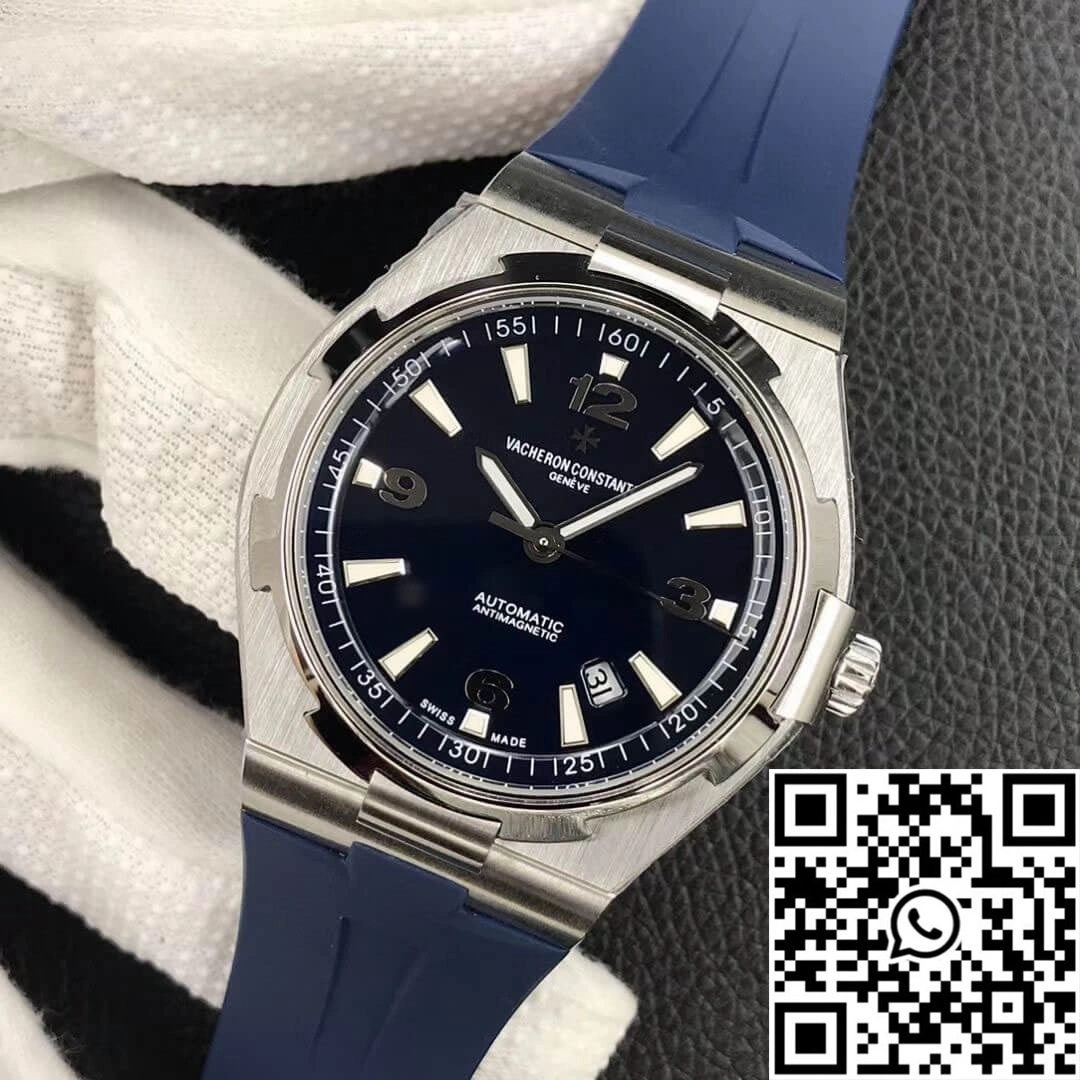 Vacheron Constantin Overseas 47040 8F Factory Blue Rubber Strap Popular 2579