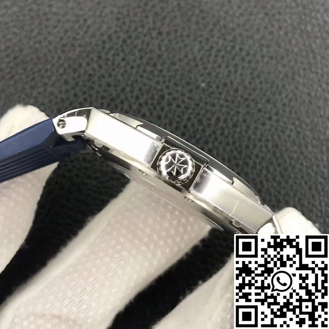 Vacheron Constantin Overseas 47040 8F Factory Blue Rubber Strap Popular 2579