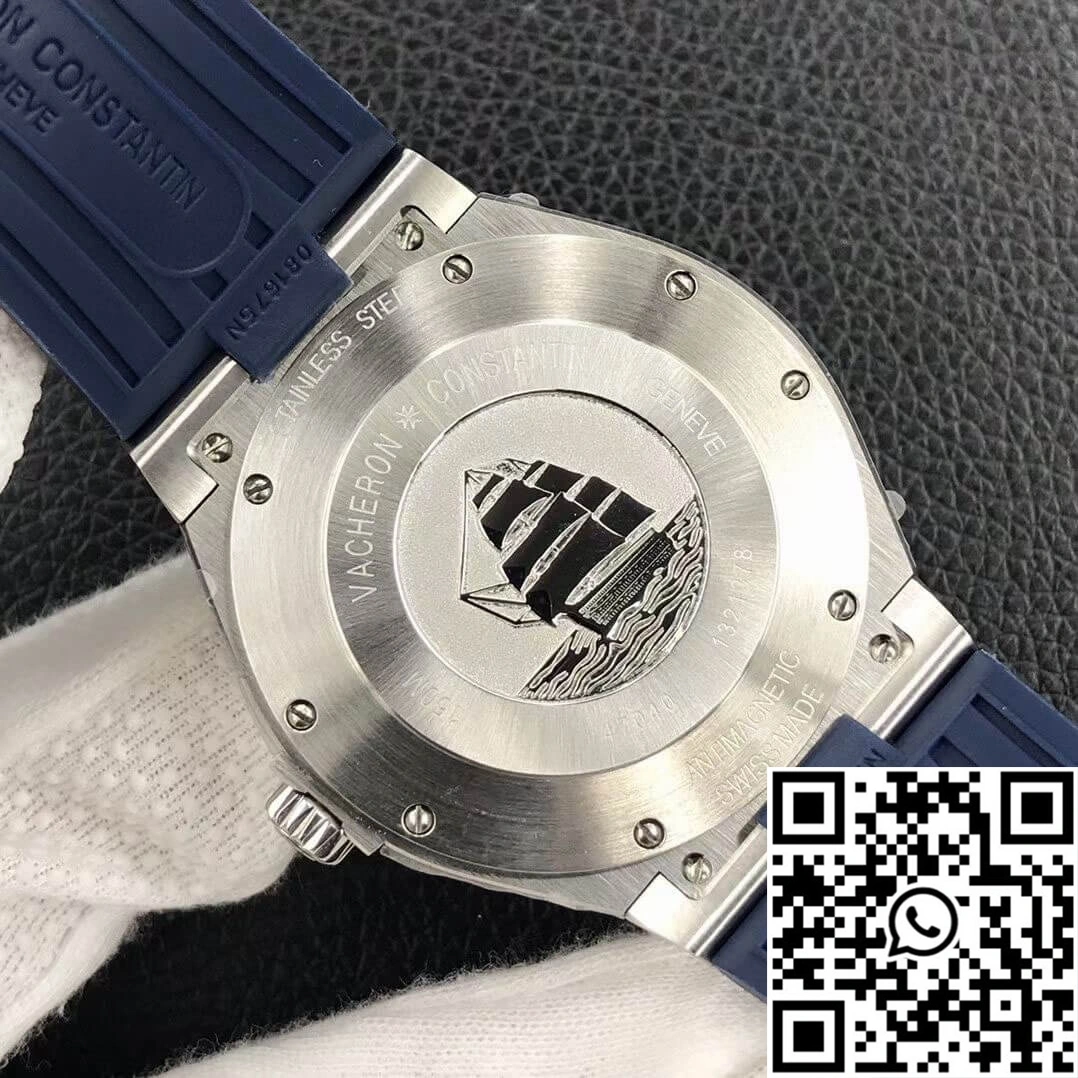 Vacheron Constantin Overseas 47040 8F Factory Blue Rubber Strap Popular 2579