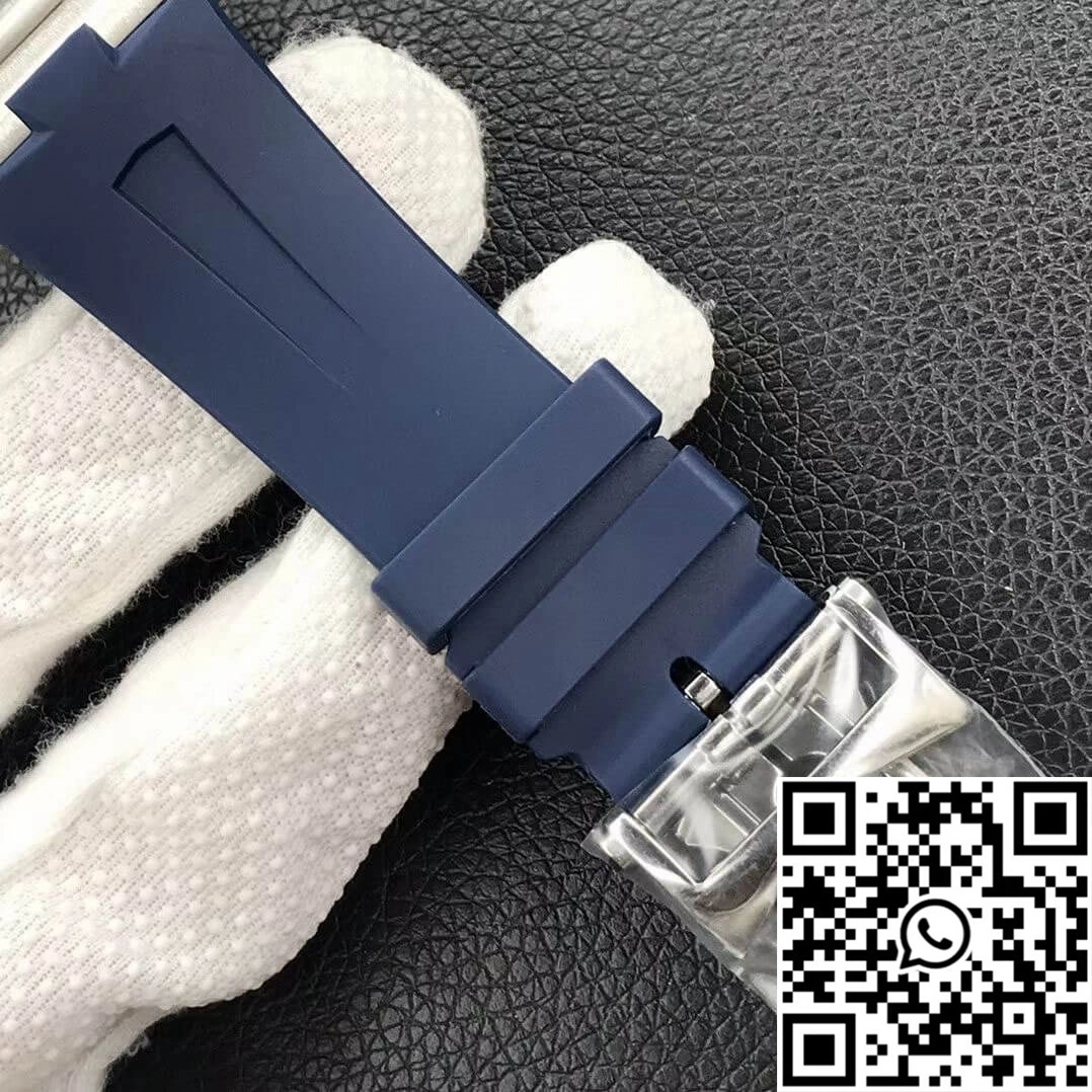 Vacheron Constantin Overseas 47040 8F Factory Blue Rubber Strap Popular 2579