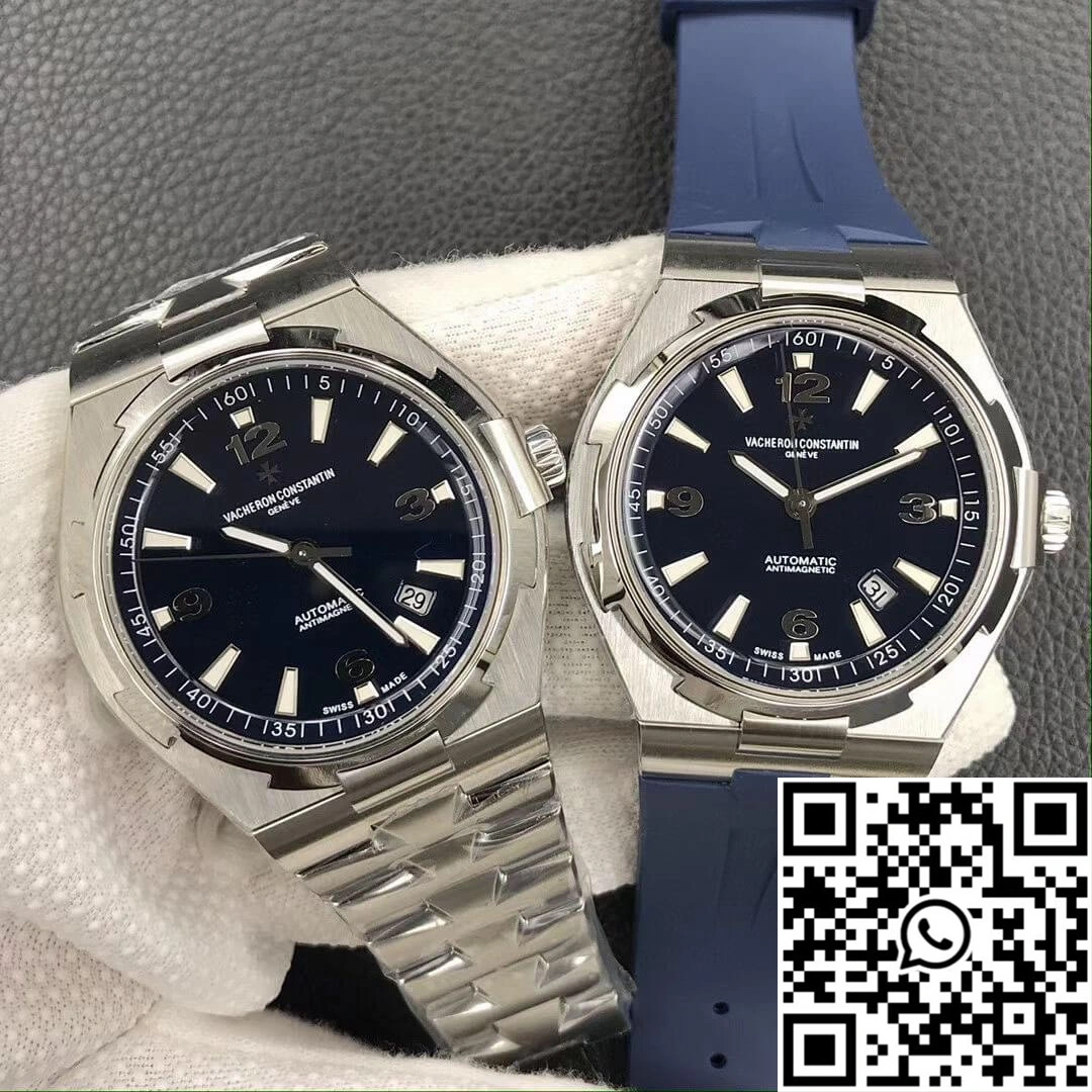 Vacheron Constantin Overseas 47040 8F Factory Blue Rubber Strap Popular 2579