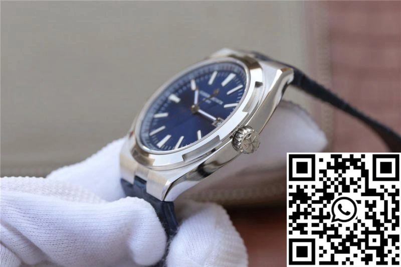 Vacheron Constantin Overseas 47040 JJ Factory Leather Strap Blue Dial FreshLook 2573