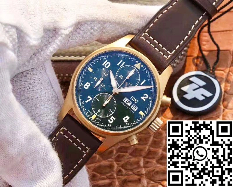 Effortless ZF Factory IWC Pilot’s Watch Chronograph Spitfire IW 1918