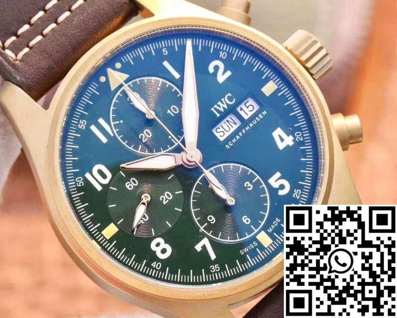 Effortless ZF Factory IWC Pilot’s Watch Chronograph Spitfire IW 1918