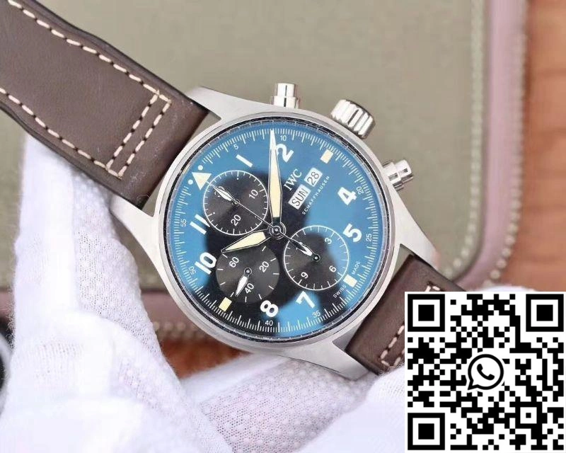 Breathable ZF Factory IWC Pilot’s Watch Chronograph Spitfire IW 1910