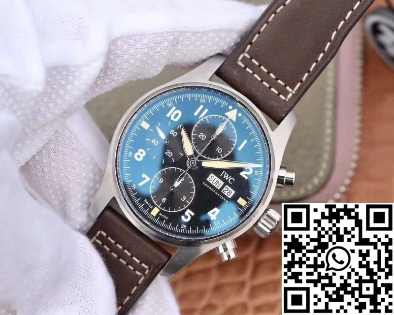 Breathable ZF Factory IWC Pilot’s Watch Chronograph Spitfire IW 1910