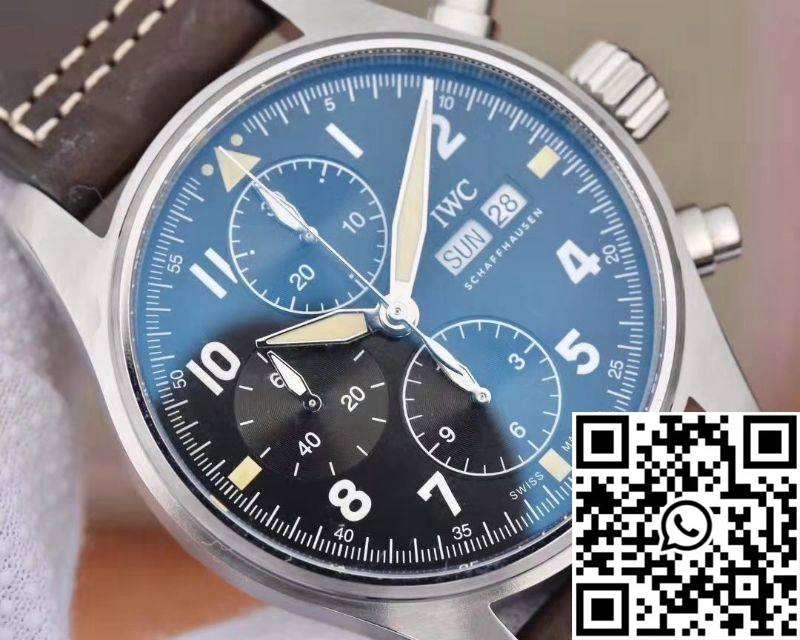 Breathable ZF Factory IWC Pilot’s Watch Chronograph Spitfire IW 1910