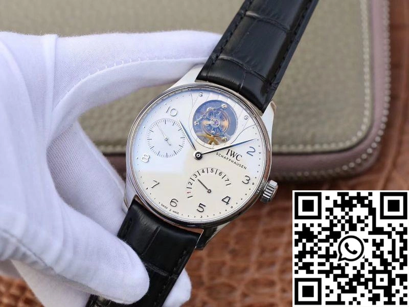 Sporty ZF Factory IWC Portuguese Real Tourbillon IW504202 White Dial 2051