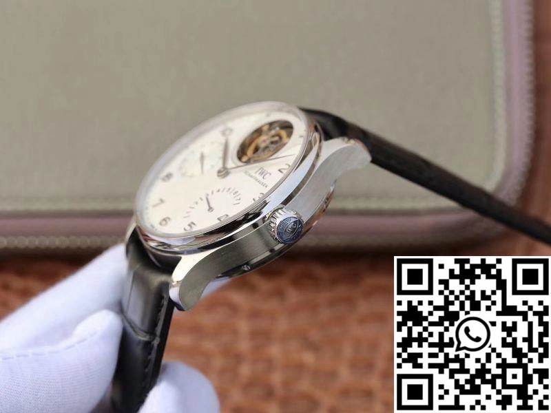 Sporty ZF Factory IWC Portuguese Real Tourbillon IW504202 White Dial 2051