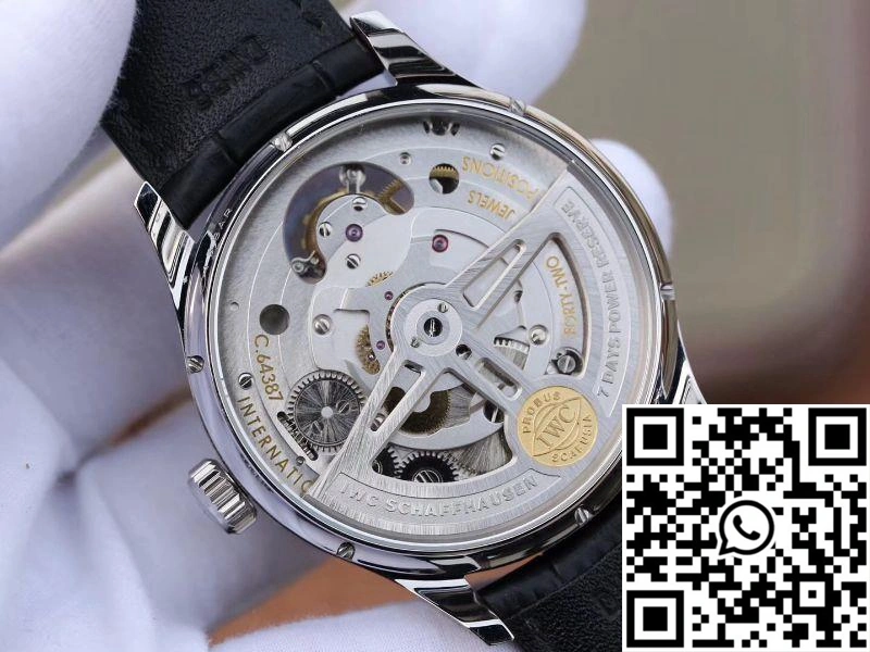 ZF Factory IWC Portuguese Tourbillon IW504210 Anthracite Dial SmoothTexture 2049