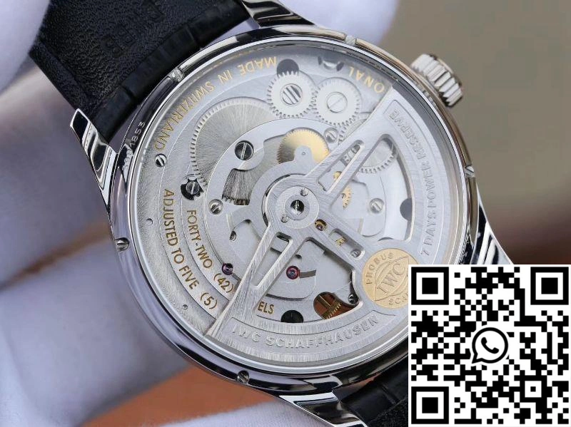 ZF Factory IWC Portuguese Tourbillon IW504210 Anthracite Dial SmoothTexture 2049