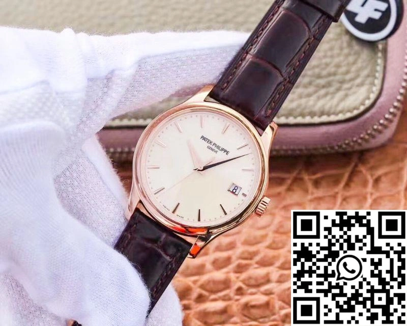 SportInspired ZF Factory Patek Philippe Calatrava Rose Gold 5227R-001 Flip Back Version 518