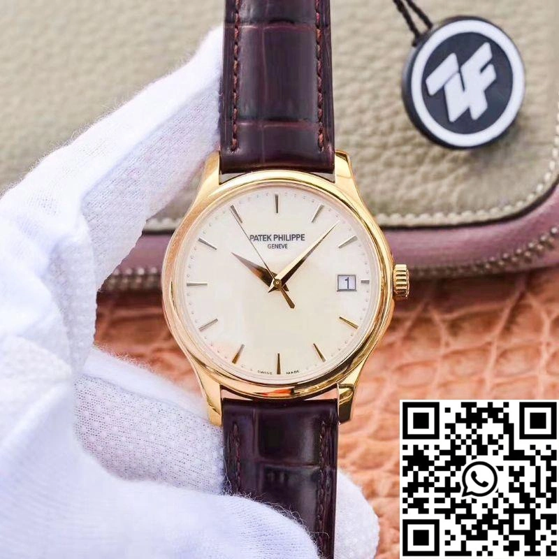 ZF Factory Patek Philippe Calatrava Yellow Gold 5227J-001 Flip Back Version SportInspired 519