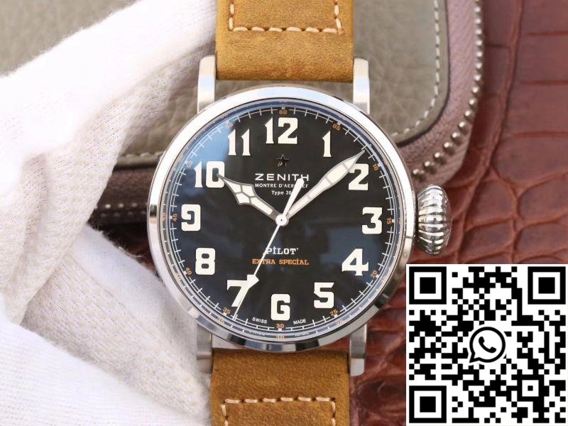 Zenith Pilot Type 20 Extra Special 03.2430.3000.21.C738 XF Factory Black Dial SmoothTexture 2593