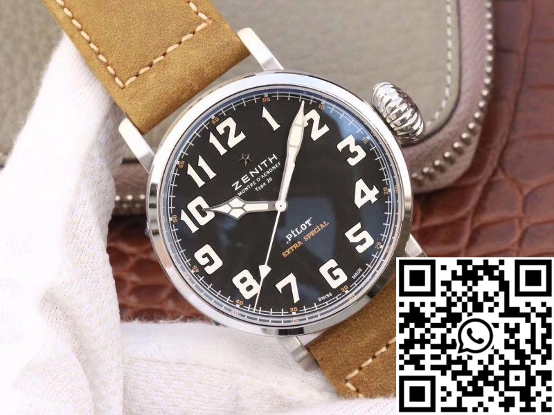 Zenith Pilot Type 20 Extra Special 03.2430.3000.21.C738 XF Factory Black Dial SmoothTexture 2593
