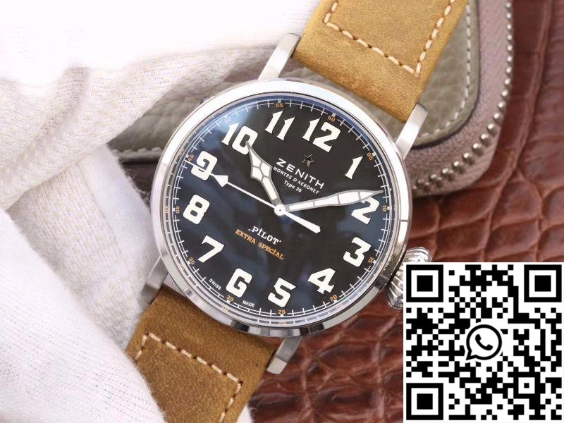 Zenith Pilot Type 20 Extra Special 03.2430.3000.21.C738 XF Factory Black Dial SmoothTexture 2593