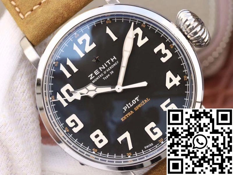 Zenith Pilot Type 20 Extra Special 03.2430.3000.21.C738 XF Factory Black Dial SmoothTexture 2593