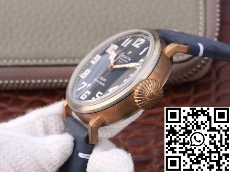 WeatherProof Zenith Pilot Type 20 Extra Special 29.2430.679.21.C753 XF Factory Blue Dial 2591