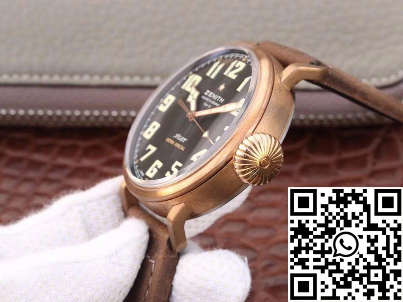 Breathable Zenith Pilot Type 20 Extra Special Bronze 29.2430.679.21.C753 XF Factory Black Dial 2594