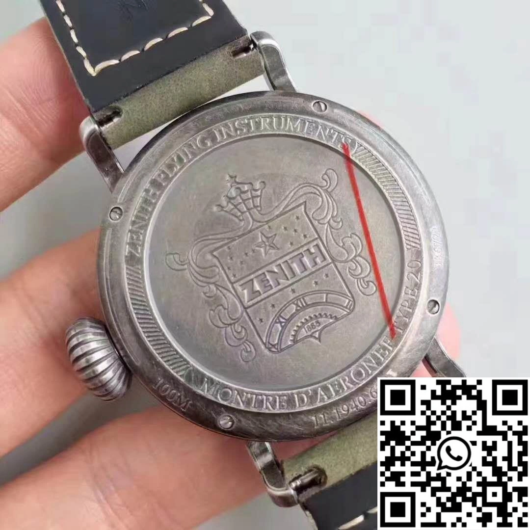 Zenith Pilot Type 20 Extra Special Ton Up 11.2430.679.21.C801 XF Factory Anthracite Dial SmoothTexture 2595