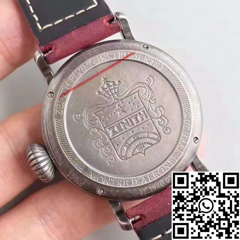 GoAnywhere Zenith Pilot Type 20 Extra Special Ton Up 45MM 11.2430.679.21.C801 XF Factory Purple Dial 2592